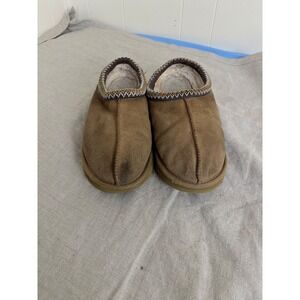 UGG Tasman Suede Slippers Chestnut Brown Women 10 Slip On Shoes 5955